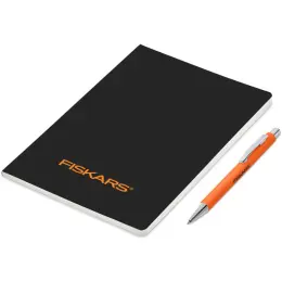 Altitude Perry Notebook & Pen Set Orange. Branded